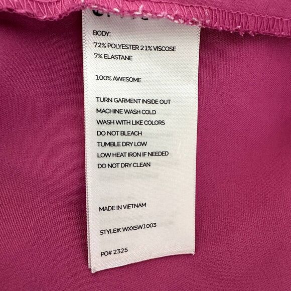 FIGS Scrub Top XXL Rafaela Oversized Electric Orchid Technical Collection - Picture 3 of 4